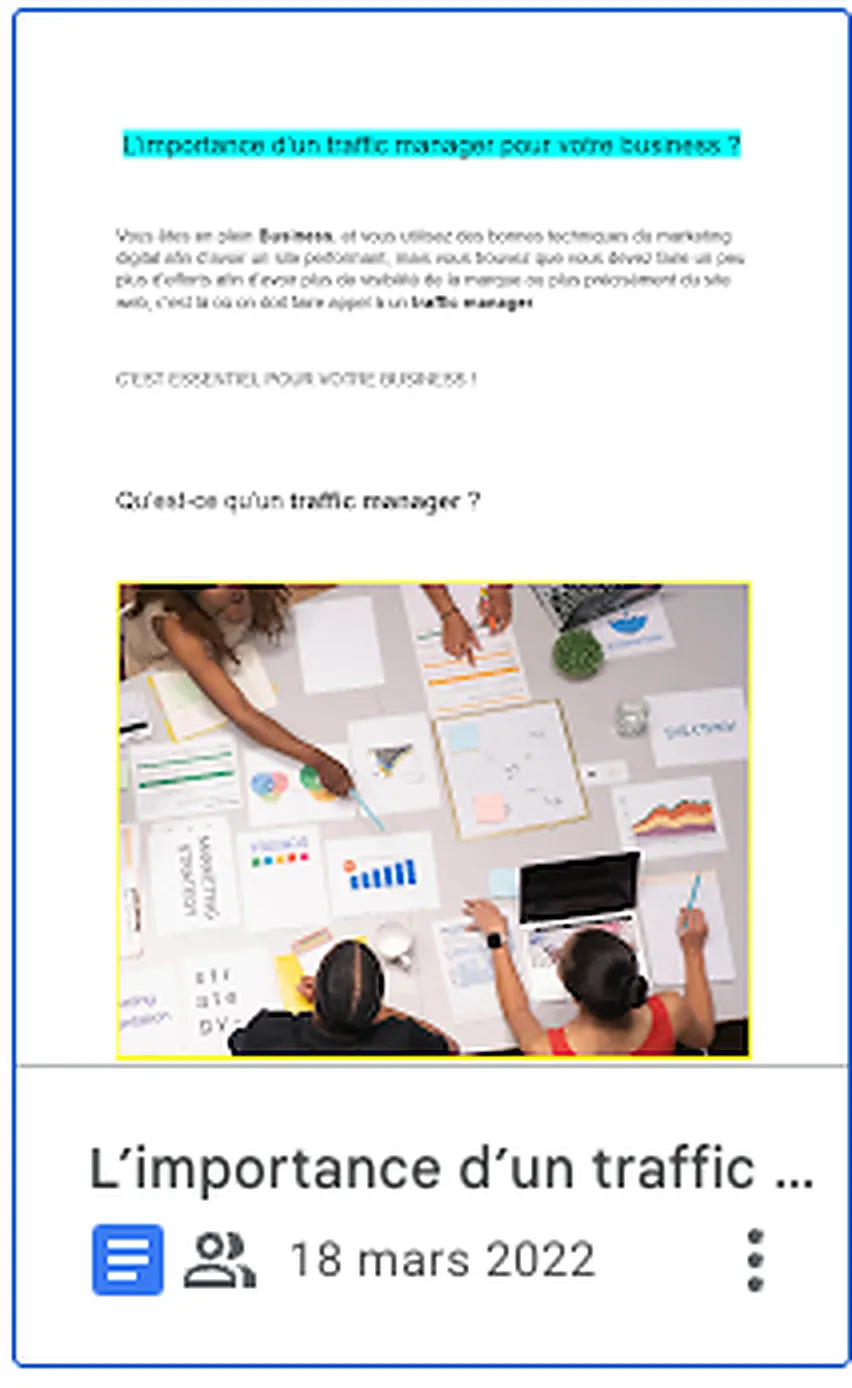 Illustration de l'article sur le rôle du traffic manager