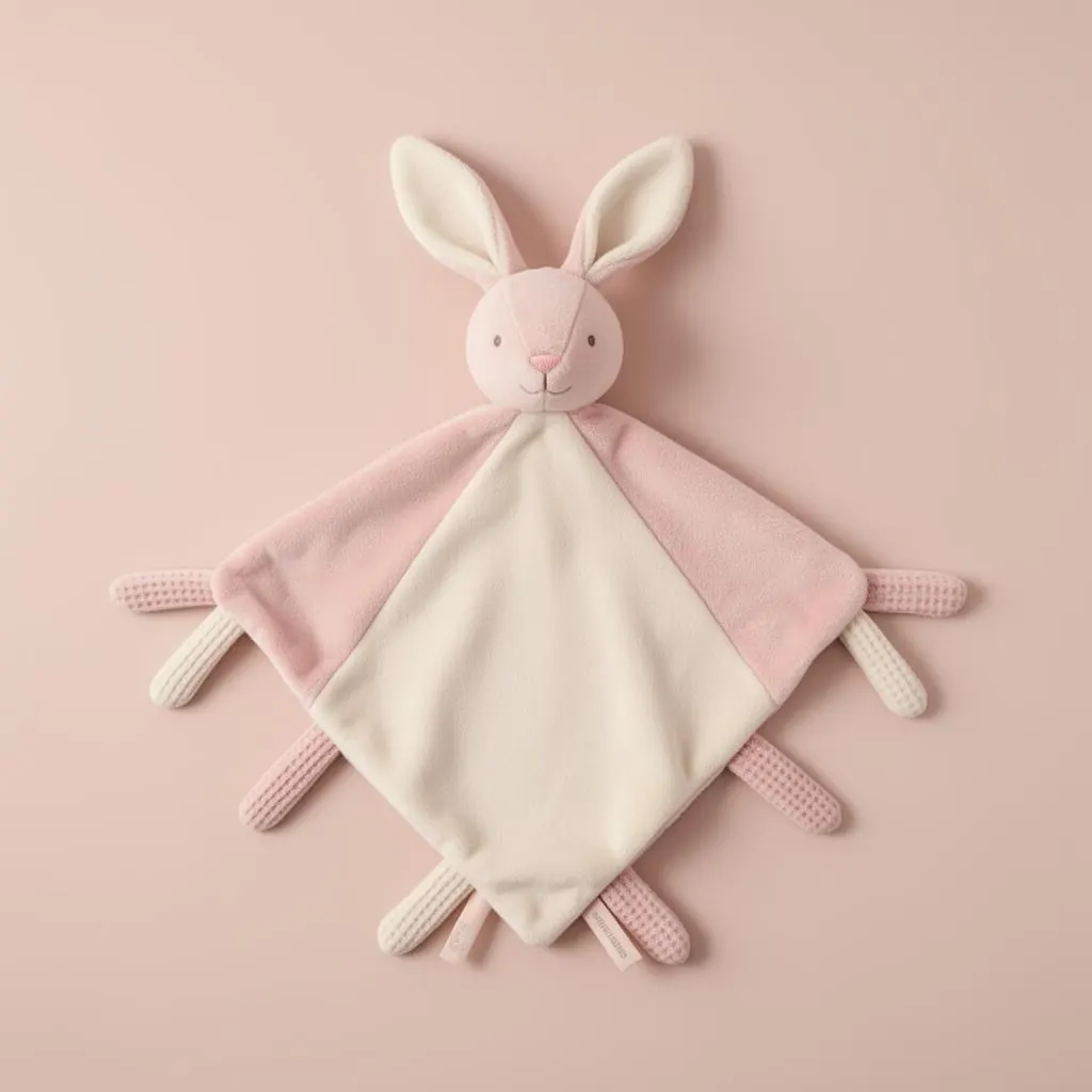 Doudou lapin sensoriel