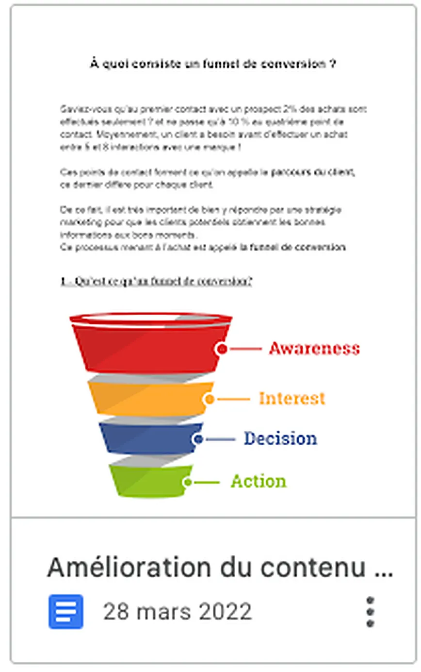 Illustration de l'article sur le funnel de conversion