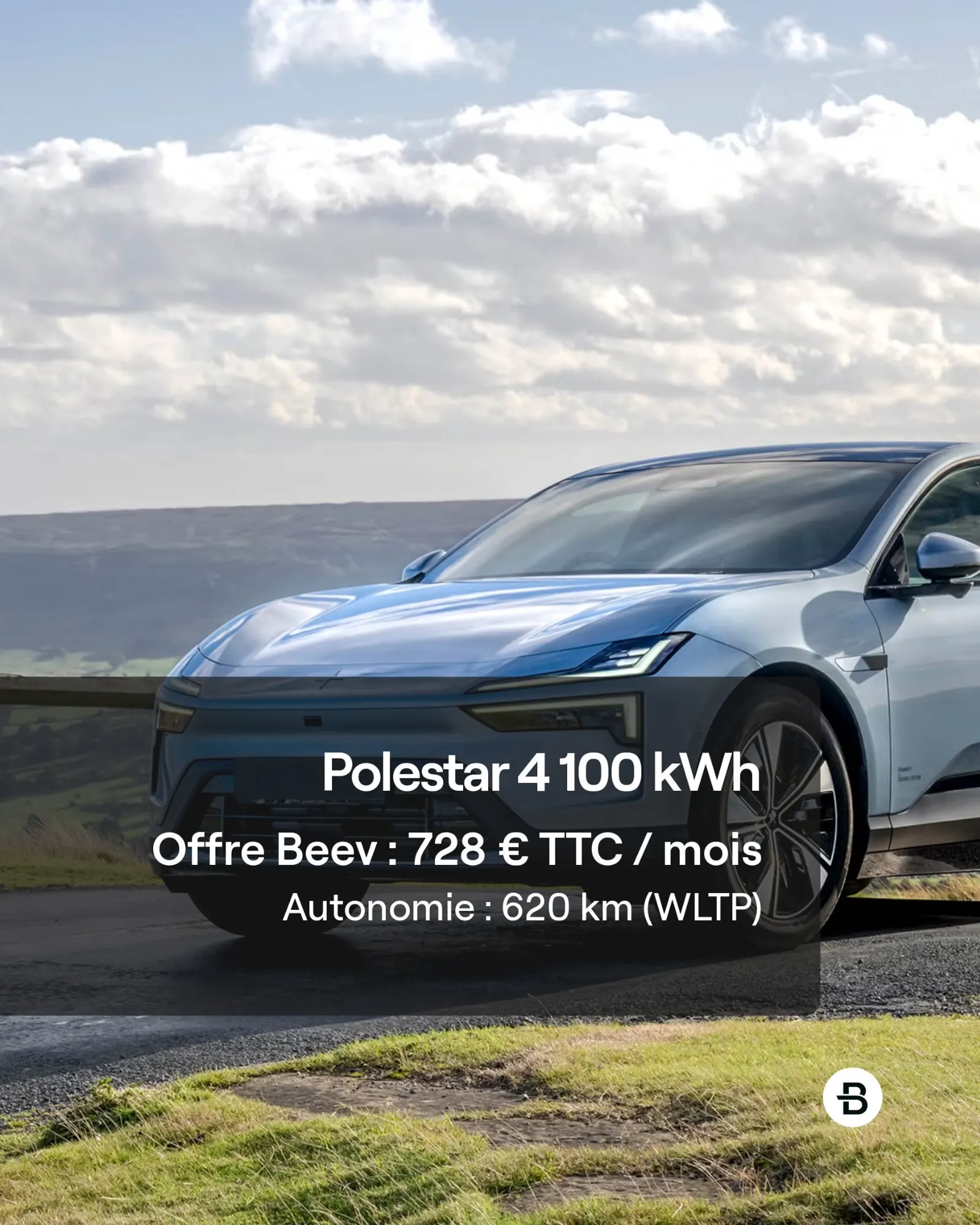 Visuel offre de leasing Polestar 4