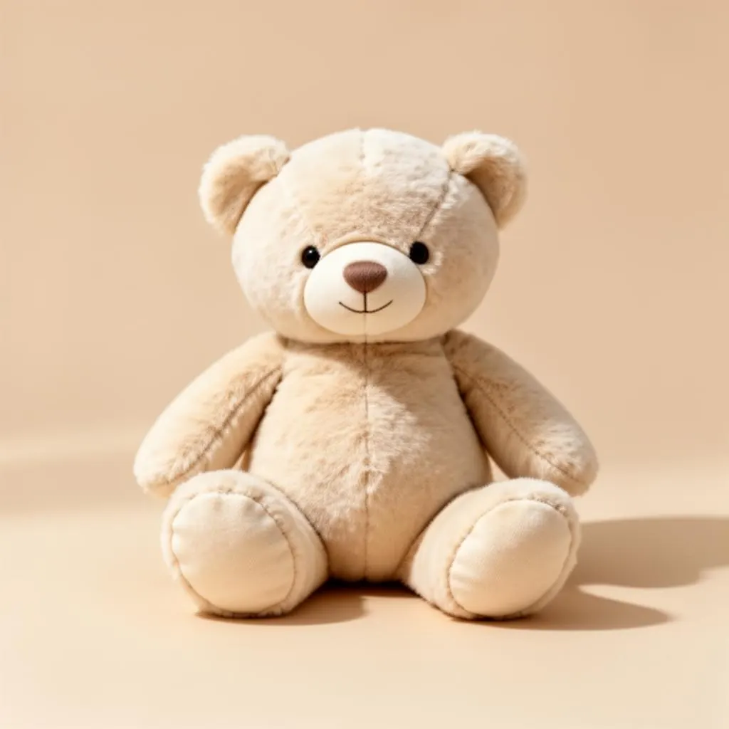 Peluche ourson en coton bio